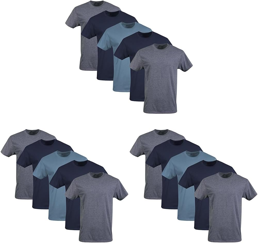 Gildan Men's Crew T-Shirts, Multipack, Style G1100