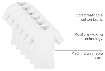 Gildan Men's Crew T-Shirts, Multipack, Style G1100