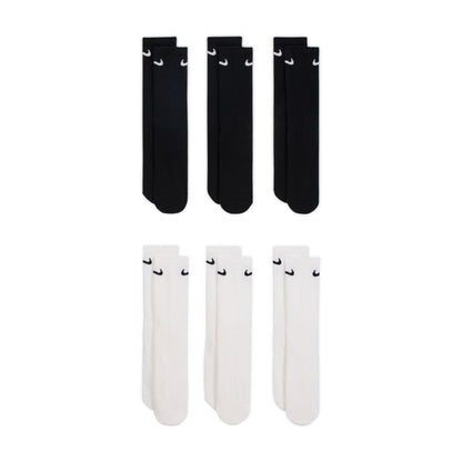 Nike Adult Everyday Cushioned Training Crew Socks (6-Packs) | Mens & Womens