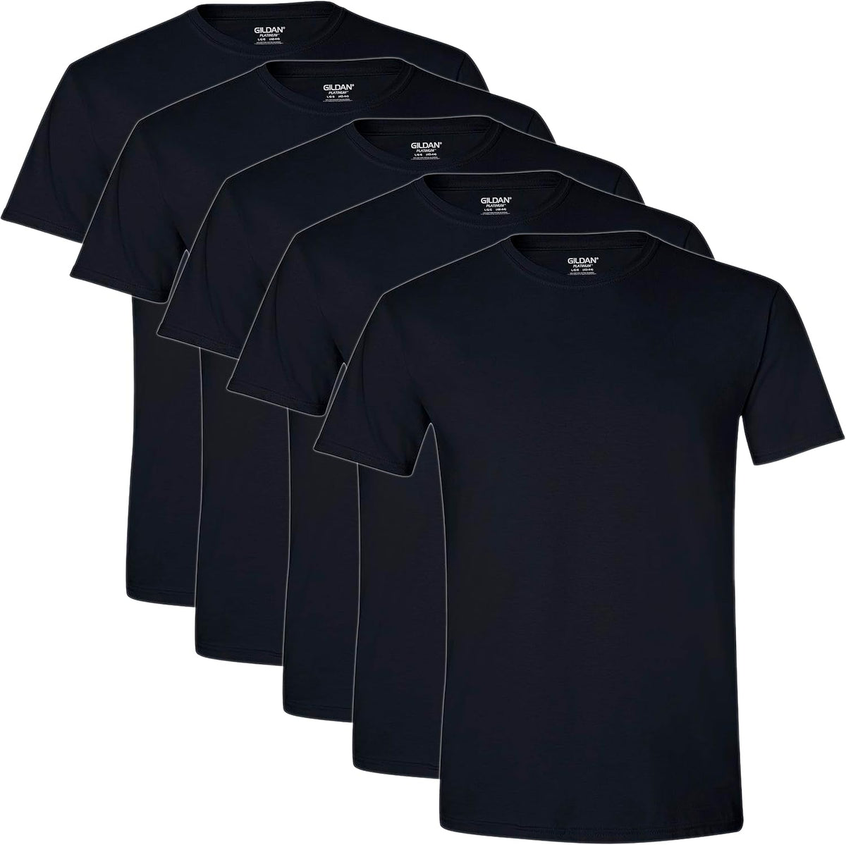 Gildan Men's Crew T-Shirts, Multipack, Style G1100