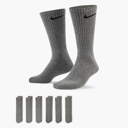Nike Adult Everyday Cushioned Training Crew Socks (6-Packs) | Mens & Womens