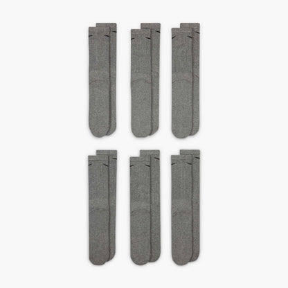 Nike Adult Everyday Cushioned Training Crew Socks (6-Packs) | Mens & Womens